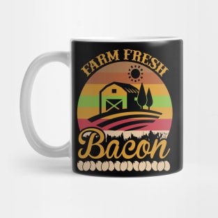 Farm Fresh Bacon T Shirt For Women Men Mug